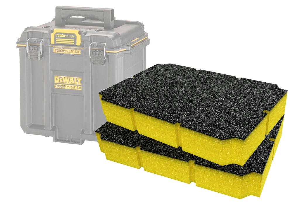 DeWalt ToughSystem 2.0 Deep Half Toolbox Foam Inserts