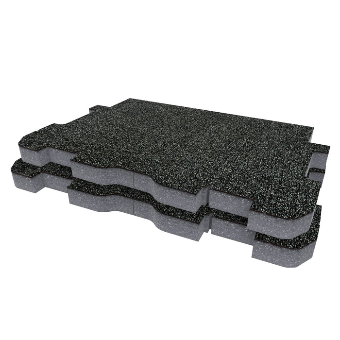 INSERT EN MOUSSE QBRICK PRO POUR ORGANISATEUR, 2 COUCHES INSERT EN MOUSSE QBRICK PRO POUR ORGANISATEUR, 2 COUCHES