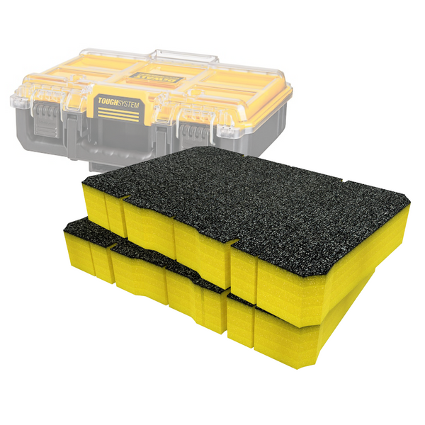 DeWalt ToughSystem 2.0 Halbe Breite Organisator Schaumstoffeinsätze