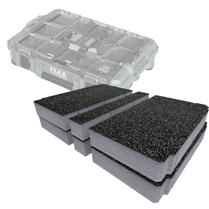 Inserts en mousse pour grand organisateur Flex STACK PACK