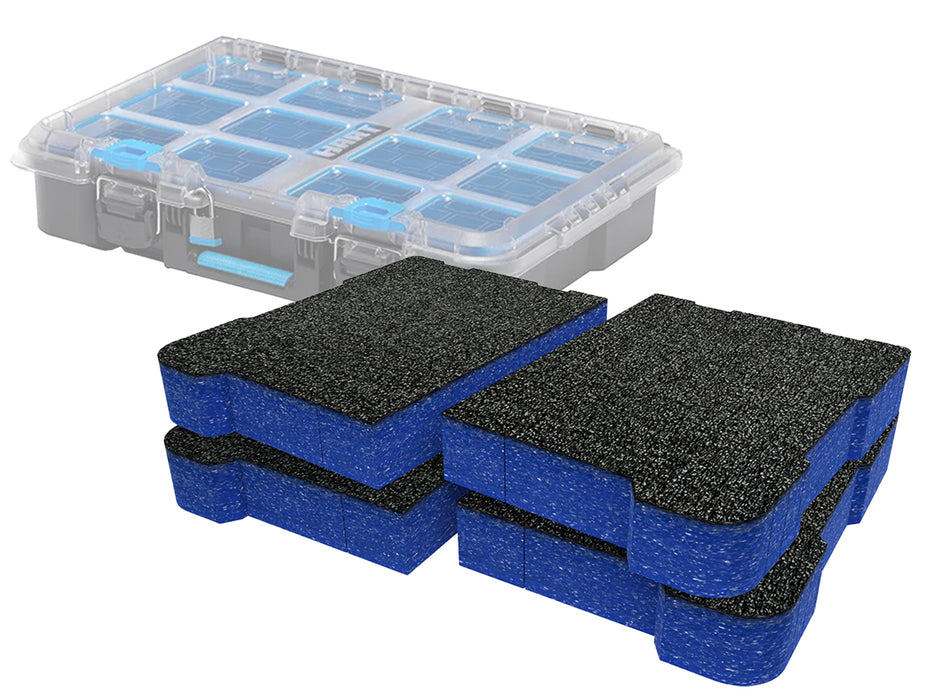 Hart Stack System Clear Lid Organiser Foam Inserts