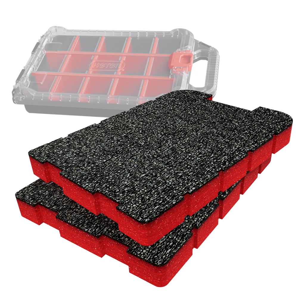 Keter Stack'N'Roll Half Width Organiser Foam Inserts