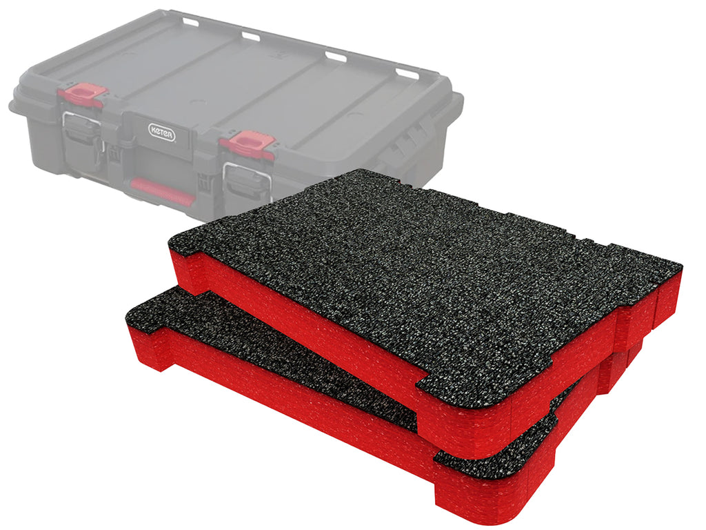 Keter Stack'N'Roll Power-Tool Case Schuiminzetten