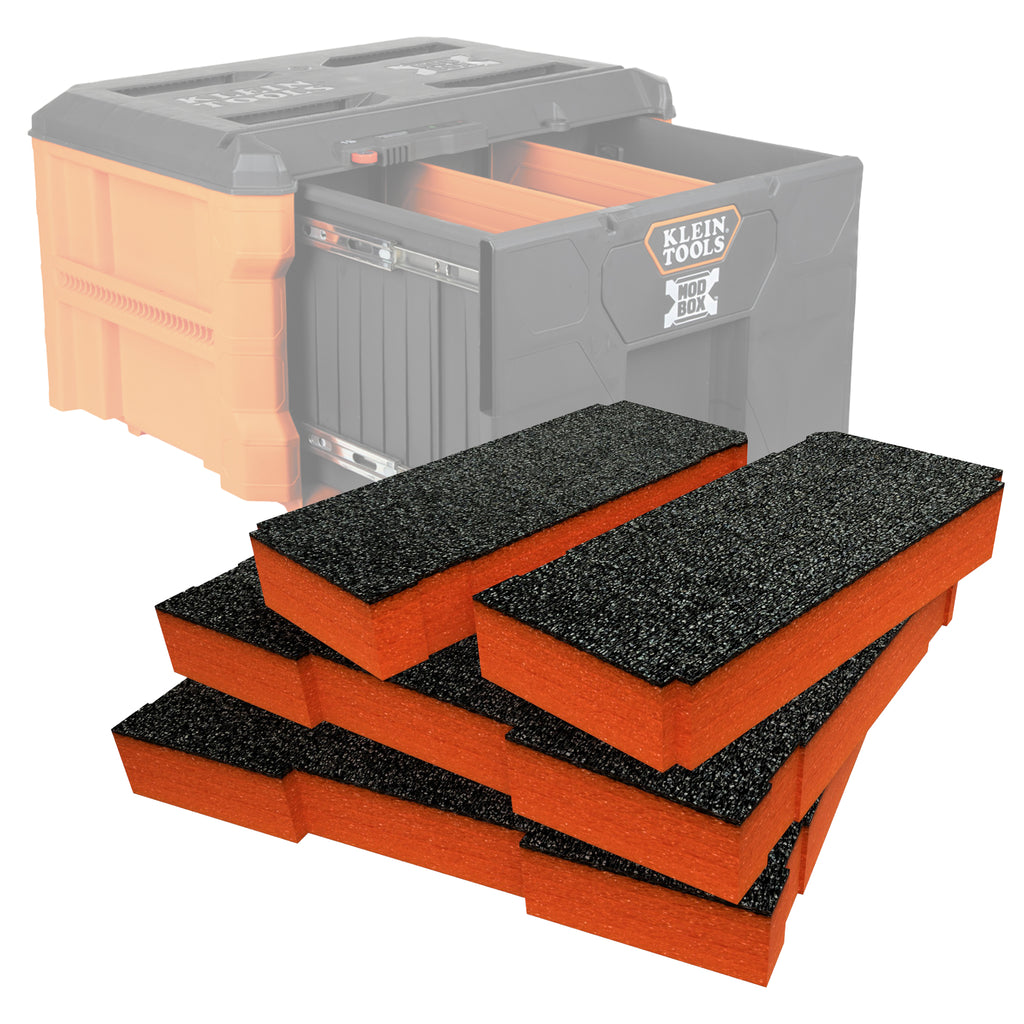 Klein MODbox™ Single Drawer Toolbox Foam Inserts