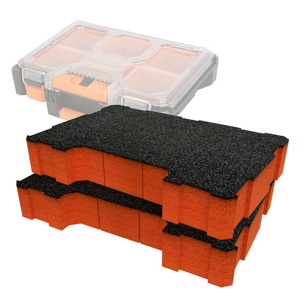 Magnusson CLIKSTOR Demi-couvercle Organisateur Inserts en mousse