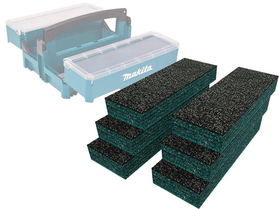 Makita Makpac Cantilever Toolbox Foam Insert