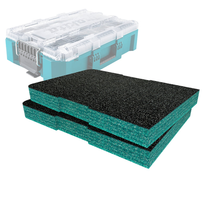 Makita MAKTRAK™ Inserts en mousse pour organisateur moyen profond