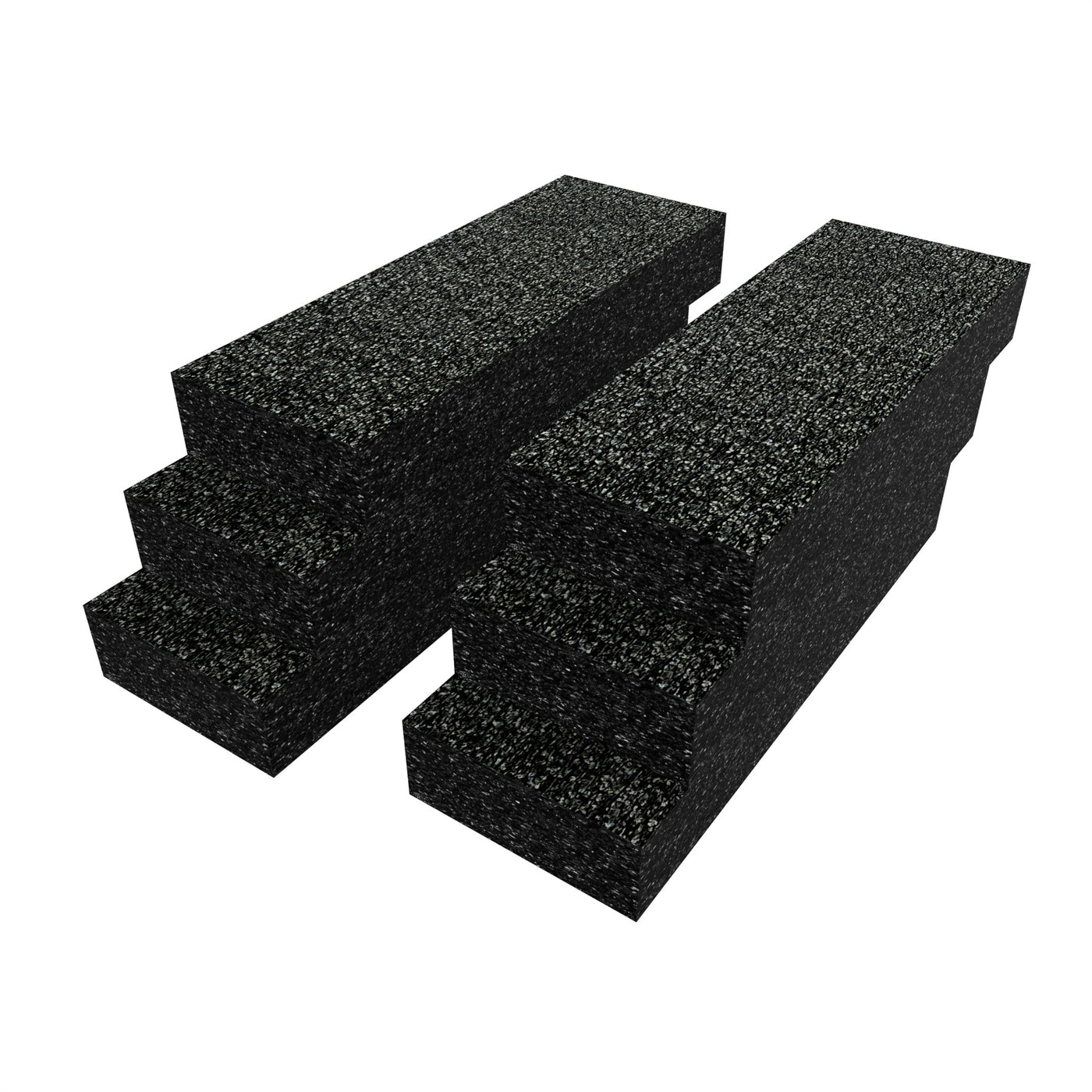 Inserti Schiuma Shadow Foam Per Cassette Makita Makpac - Twin Pack 50mm Nero - Foto 4