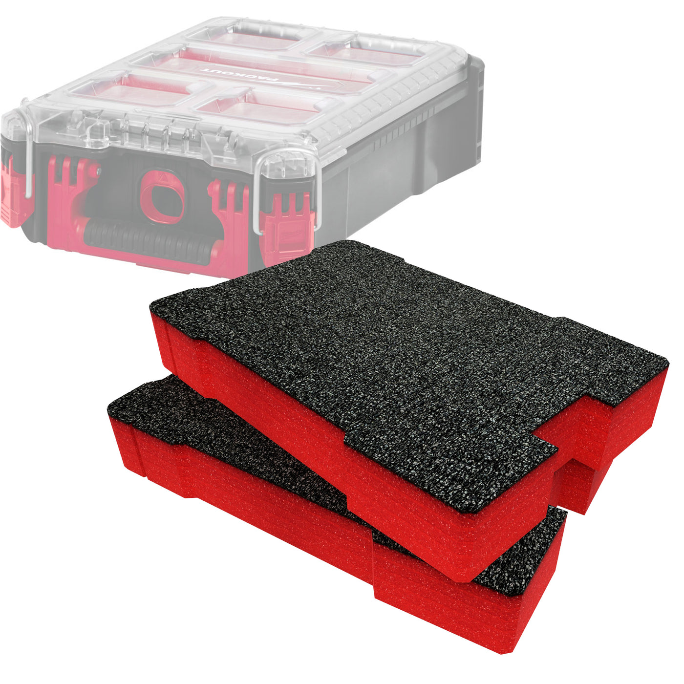 Home Milwaukee Packout Compact Organiser Foam Insert