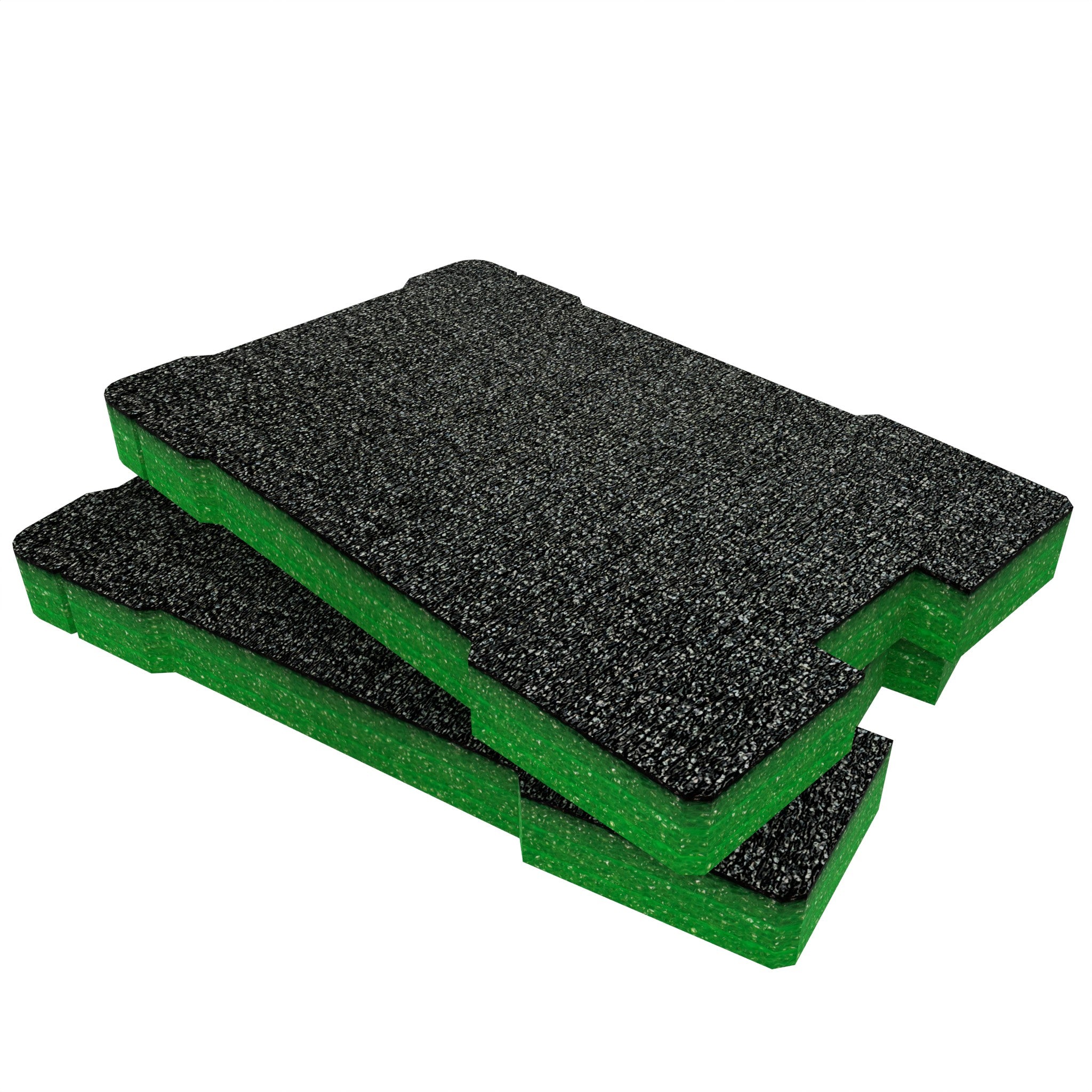 Shadow Foam Packout Compact Organizer Inlegstukken – Perfecte Pasvorm voor Milwaukee Packout Compact Organizer [Groen 30mm Tweelingpakket] Gemakkelijk te Verwijderen Schuim voor Milwaukee Packout