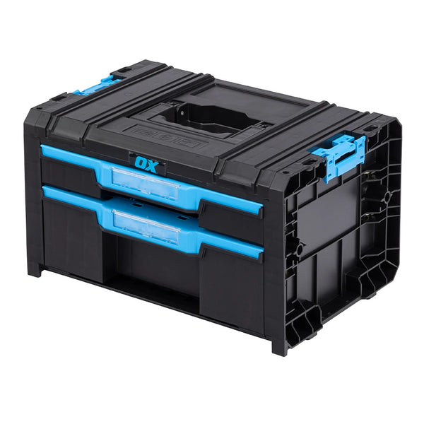 OX TOOLTREK Trade 2 Drawer Tool Box (OXT601802)