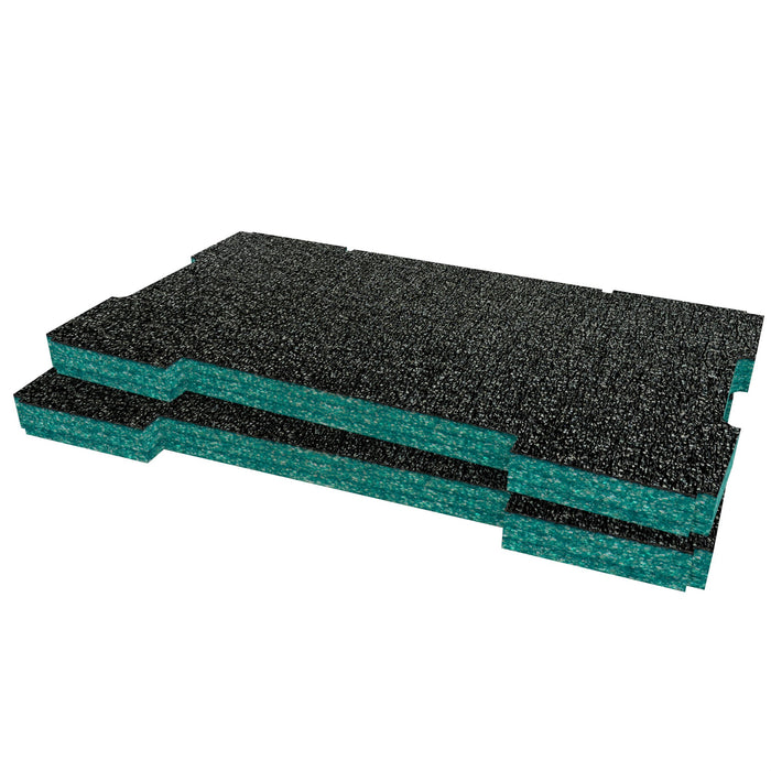 JCB Site System 2 Inserciones de Espuma para Caja de Herramientas