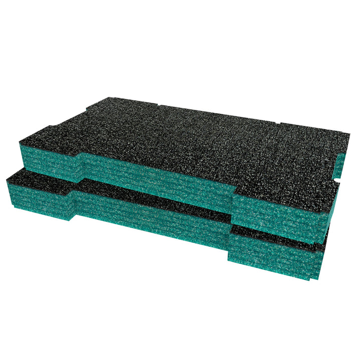 JCB Site System 2 Inserciones de Espuma para Caja de Herramientas