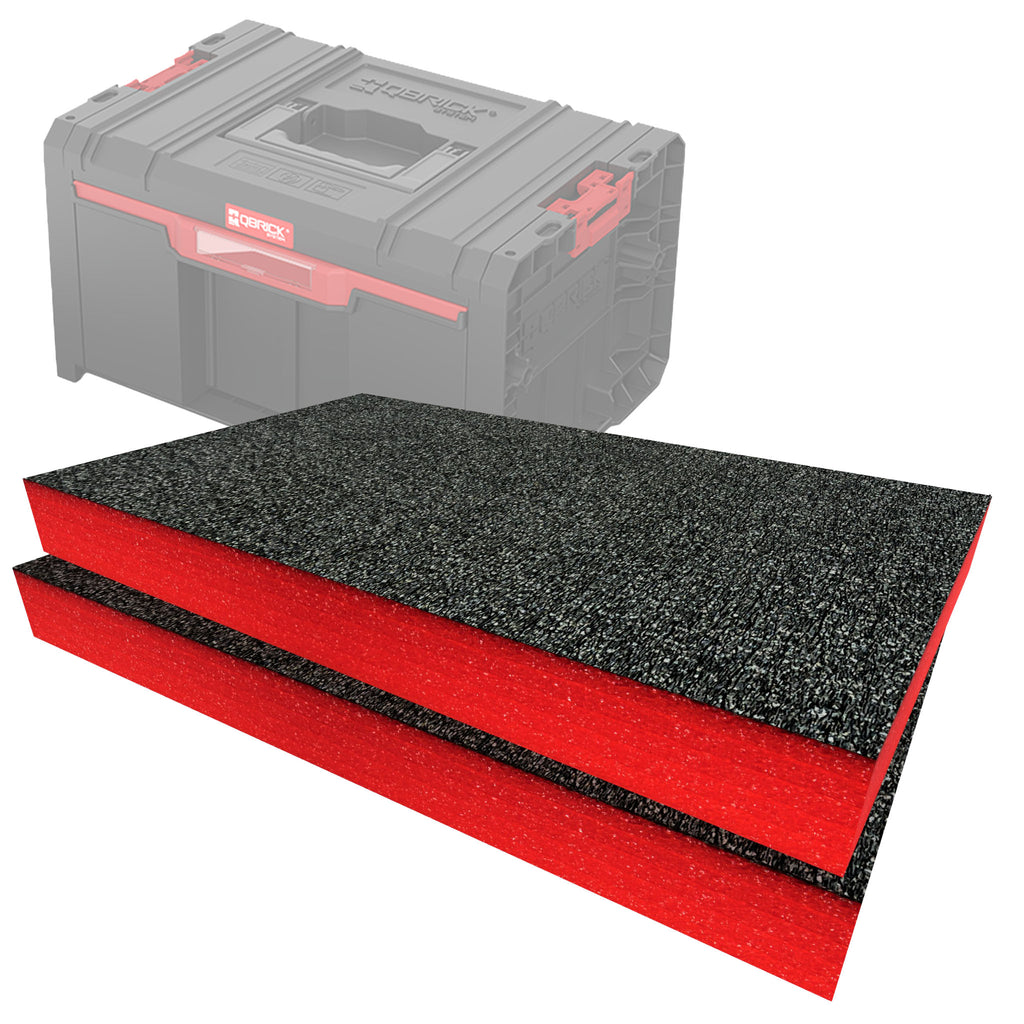 QBRICK PRO Schublade 1 Werkzeugkasten 2.0 Schaumstoffeinlagen