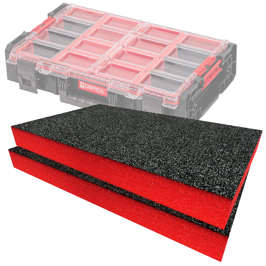 QBRICK ONE Organisateur XL 2.0 Inserts en mousse