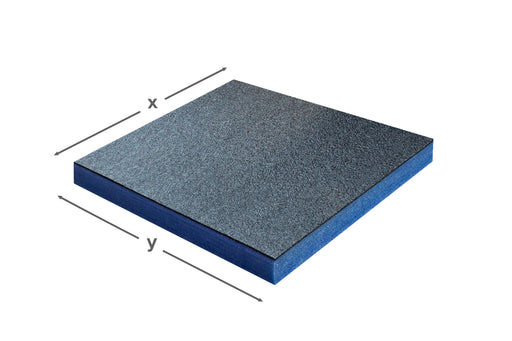 Shadow Foam Custom Size (50mm Blue) - Shadow Foam