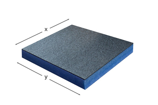 Shadow Foam Custom Size (70mm Blue) - Shadow Foam