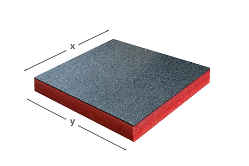 Shadow Foam Custom Size (70mm Red) - Shadow Foam