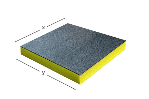 Shadow Foam Custom Size (70mm Yellow) - Shadow Foam