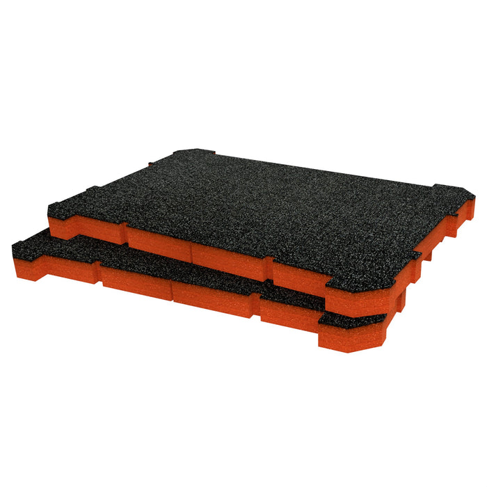 Tactix 2 Drawer Tool Chest Top Box Foam Inserts