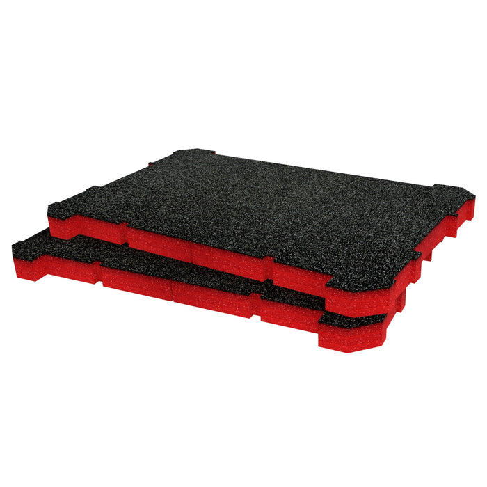 Tactix 2 Drawer Tool Chest Top Box Foam Inserts