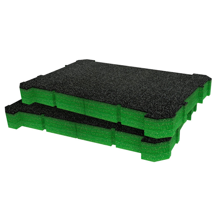 Tactix 2 Drawer Tool Chest Top Box Foam Inserts