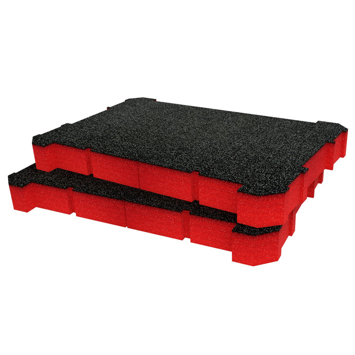 Tactix 2 Drawer Tool Chest Top Box Foam Inserts