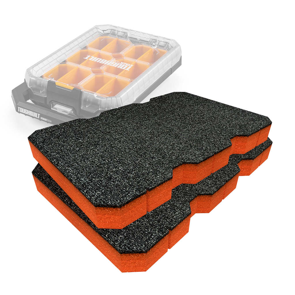 Inserts en mousse pour organiseur compact Toughbuilt StackTech