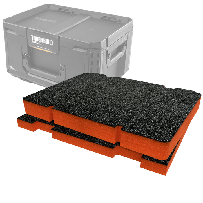 Insertos de espuma para caja de herramientas grande Toughbuilt StackTech