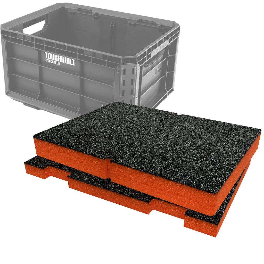 Insertos de espuma para caja de herramientas Toughbuilt StackTech