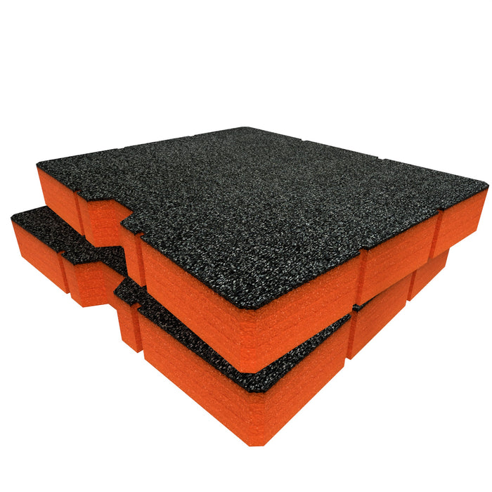 Shadow Foam Inzetpakket compatibel met Toughbuilt StackTech gereedschapskist | Snij- en pelschuim voor gereedschapskist organisatie, Kaizen, 5S (rood, 30 mm Shadow Foam Inzetpakket compatibel met Toughbuilt StackTech gereedschapskist | Snij- en pelschuim voor gereedschapskist organisatie, Kaizen, 5S (rood, 30 mm
