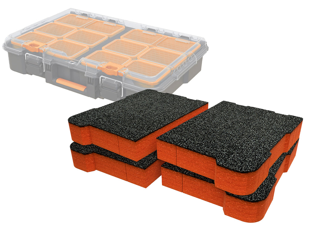 Worx Stack'N'Roll Clear Lid Organiser Foam Inserts