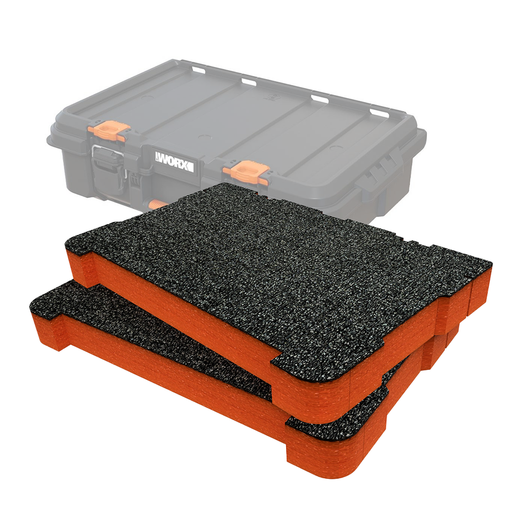 Worx Stack'N'Roll Inserti in Schiuma per Cassetta Elettrica