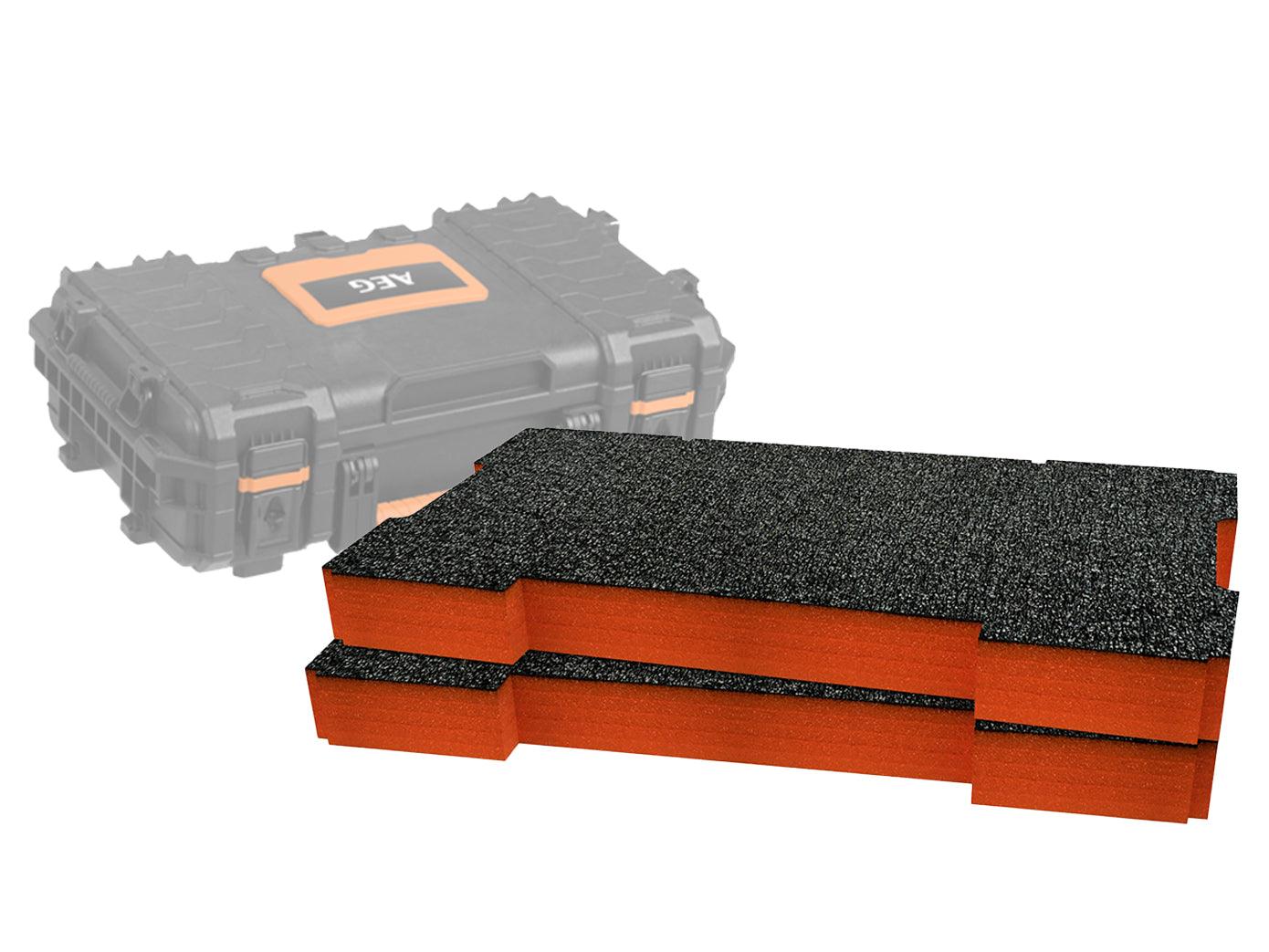 AEG Quickstack Werkzeugorganisator Schaumstoffeinlagen | Pink  