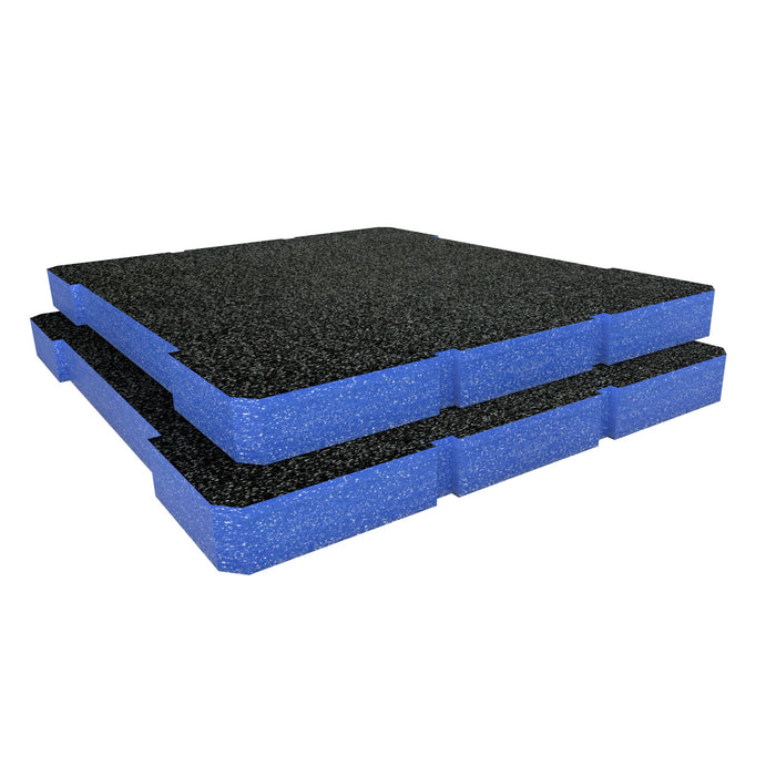 Toughbuilt StackTech Rolling 3 Drawer Locking Tool Box Foam Inserts
