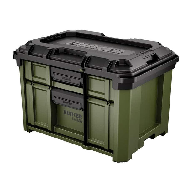 Bunker Load-Up Stacking Two Drawer Tool Box, 570mm (29436) 