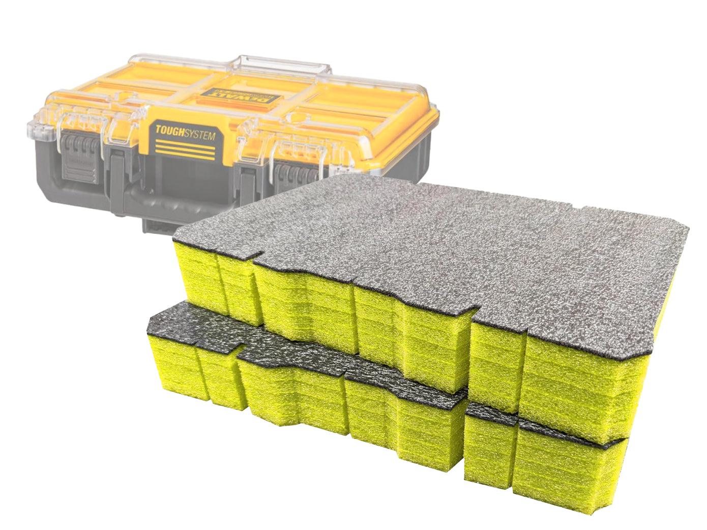 Waterbestendig Schuim Voor Toolbox Shadow Foam ToughSystem 2.0 Tray Inserts [Doppelpack] Für Toolbox Foam Inserts