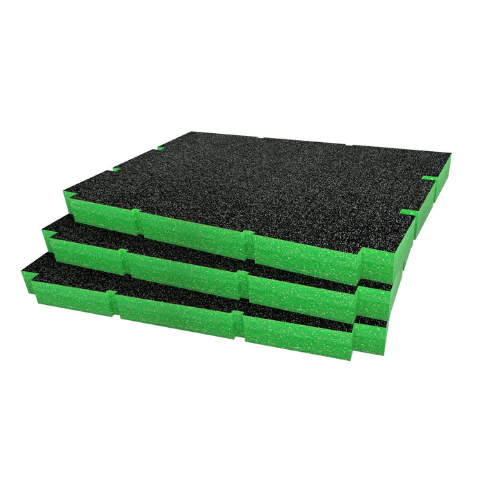 Bunker Load-Up Stacking Three Drawer Toolbox Foam Inserts