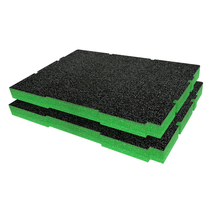 Bunker Load-Up Stacking Two Drawer Toolbox Foam Inserts