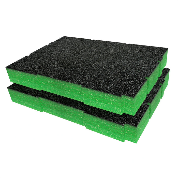 Bunker Load-Up Stacking Two Drawer Toolbox Foam Inserts