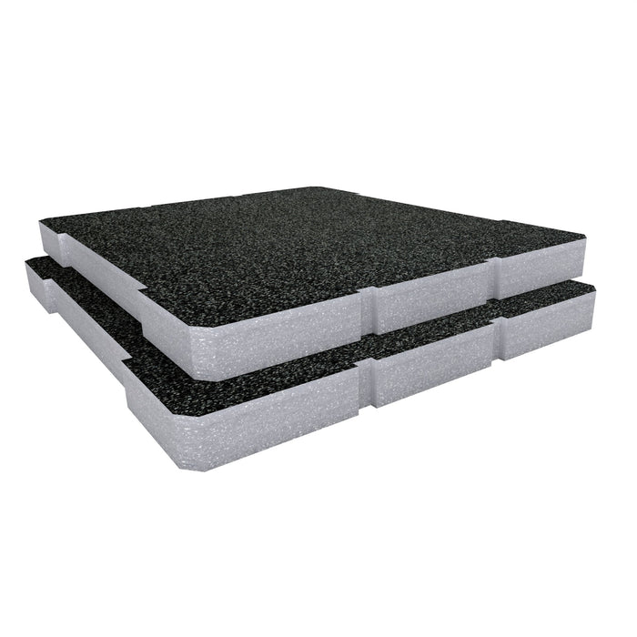 Toughbuilt StackTech Rolling 3 Drawer Locking Tool Box Foam Inserts