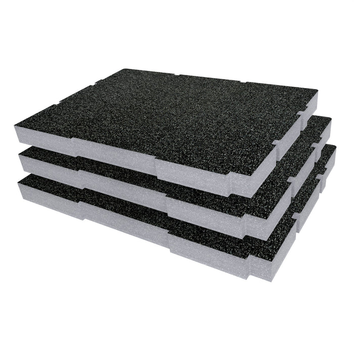 Bunker Load-Up Stacking Three Drawer Toolbox Foam Inserts
