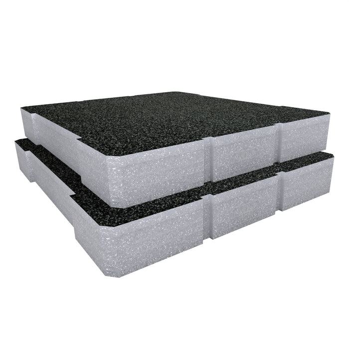 Toughbuilt StackTech Rolling 3 Drawer Locking Tool Box Foam Inserts