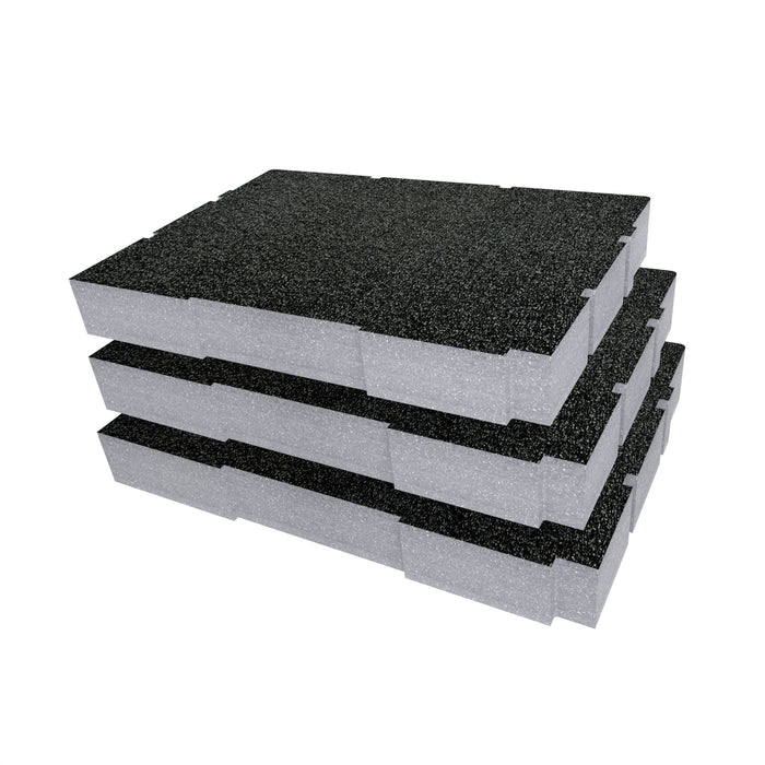 Bunker Load-Up Stacking Three Drawer Toolbox Foam Inserts