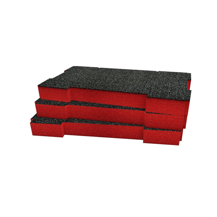 Keter Professional Tool Storage System 3 Piece Stack - Shadow Foam