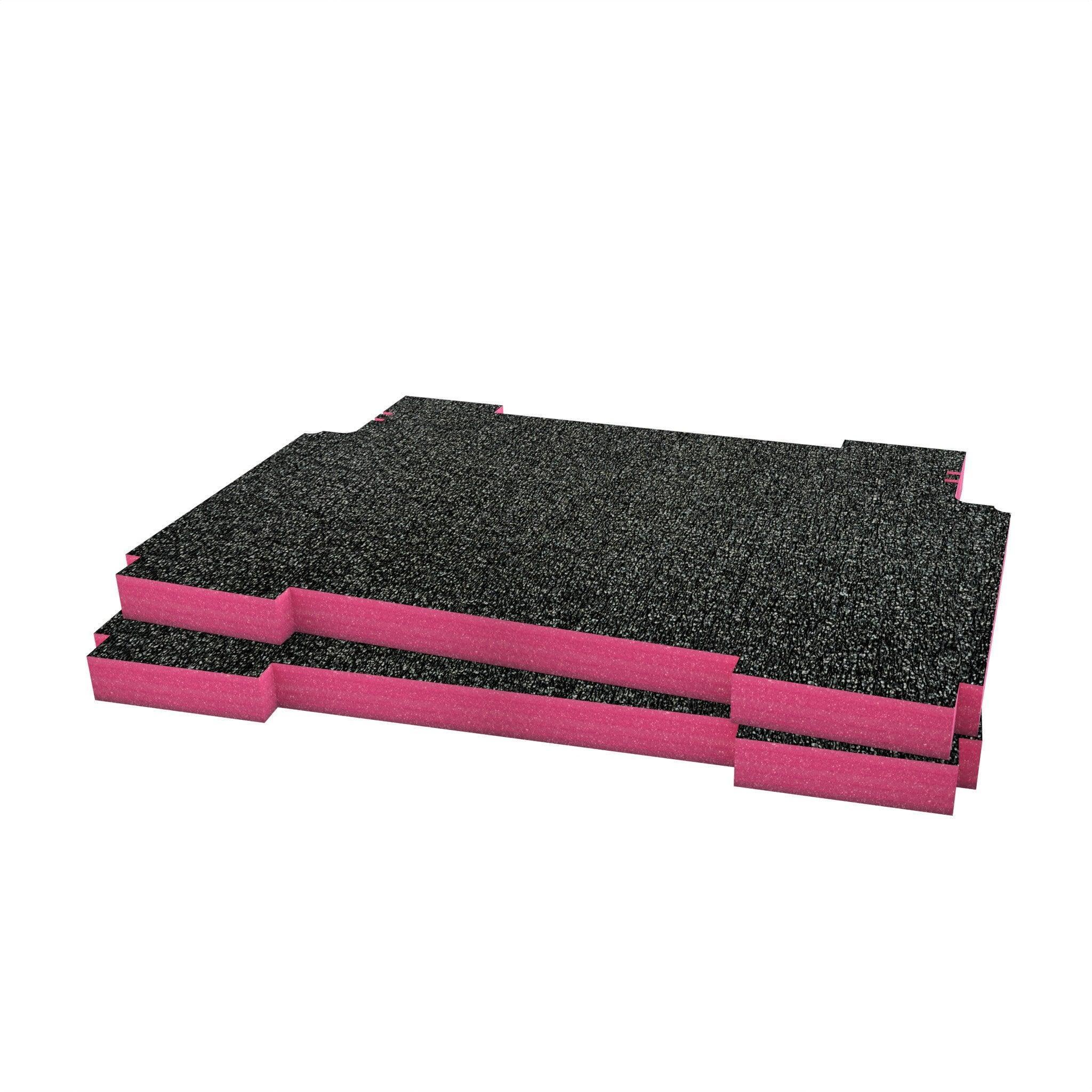 AEG Quickstack Werkzeugwagen Schaumstoffeinlagen | Pink / 30mm 