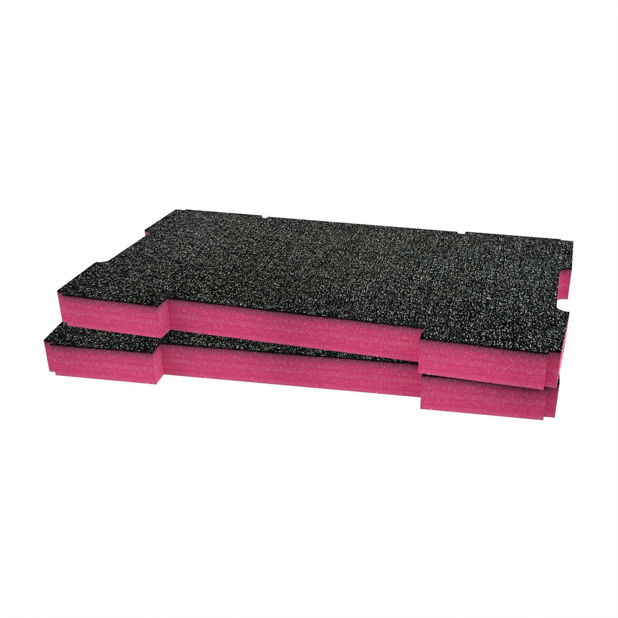 AEG Quickstack Werkzeugorganisator Schaumstoffeinlagen | Pink  