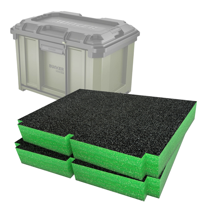 Bunker Load-Up Stacking One Drawer Toolbox Foam Inserts