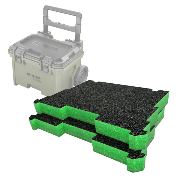Bunker Load-Up Rolling Tool Box 340mm Foam Inserts