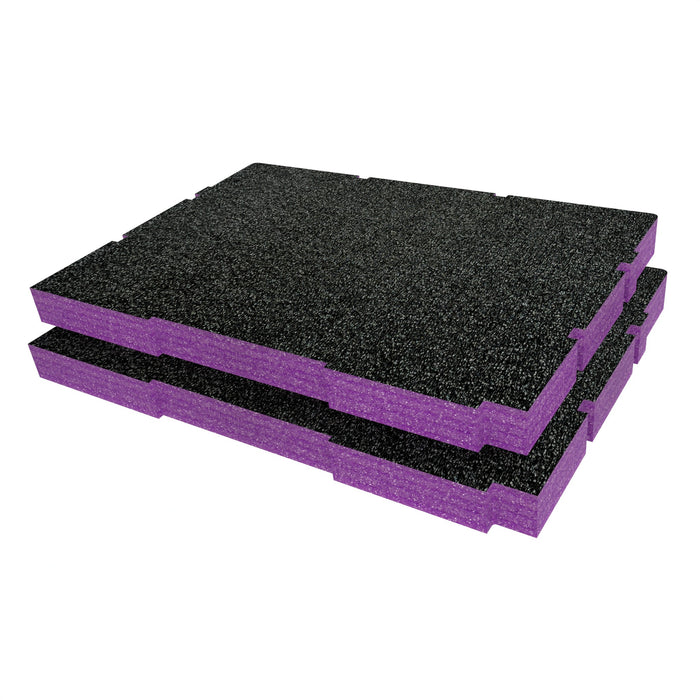 Bunker Load-Up Stacking Two Drawer Toolbox Foam Inserts